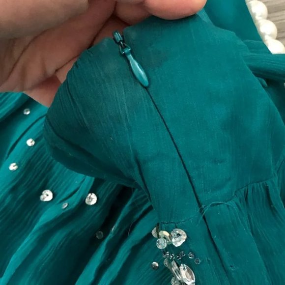 Oasis| Maxi Chiffon Evening Dress - Picture 8 of 9